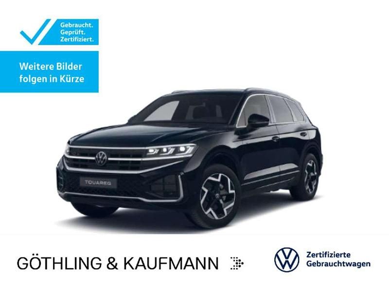 Grenadillschwarz metallic Gebraucht 2025 VW Touareg R-line SUV | 60.930 € (Etwas zu teuer) - Bild 1/3