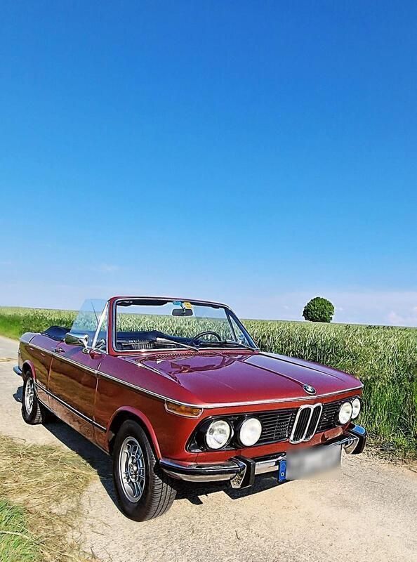 Rot Gebraucht 1969 BMW 1602 Cabrio | 25.000 € - Bild 1/4