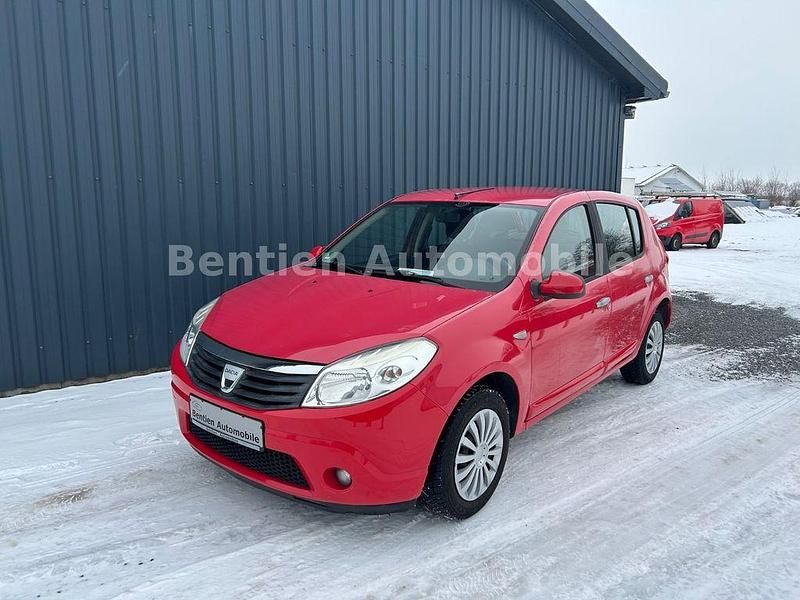 Gebraucht Dacia Sandero Lauréate 75 PS (55 kW) 2009 Rot Limousine