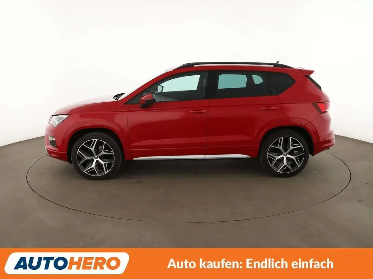 Usado Seat Ateca 4Drive 190 CV (139 kW) 2018 Rojo SUV
