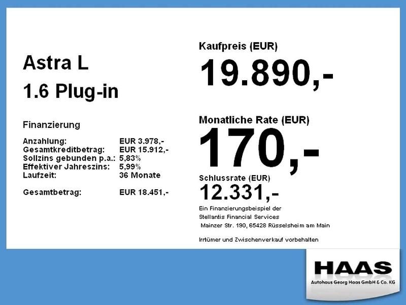 Gebraucht Opel Astra 181 PS (133 kW) 2022 Kult gelb Limousine