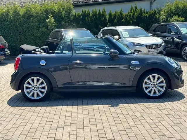 Gebraucht Mini Cooper S Cabriolet 192 PS (141 kW) 2017 Grau (thunder grey metallic) Cabrio