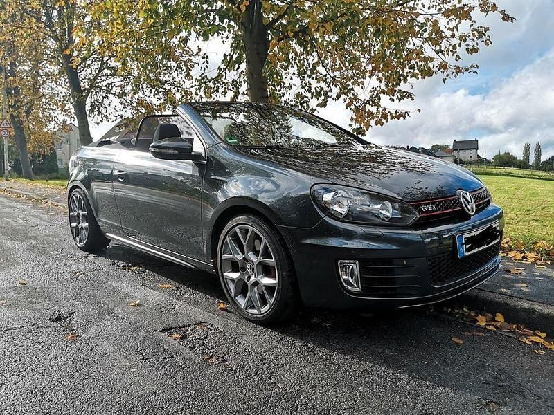 Grau Gebraucht 2014 VW Golf Cabriolet GTI Cabrio | 15.500 € (Fairer Preis) - Bild 1/4