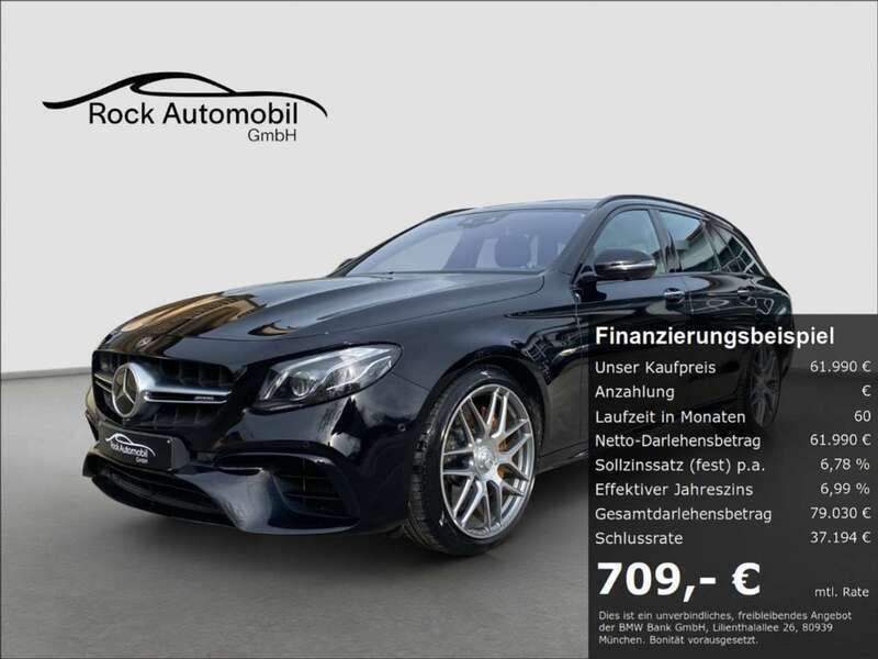 Schwarz Gebraucht 2020 Mercedes E63 AMG AMG Kombi | 61.990 € (Guter Preis) - Bild 1/4