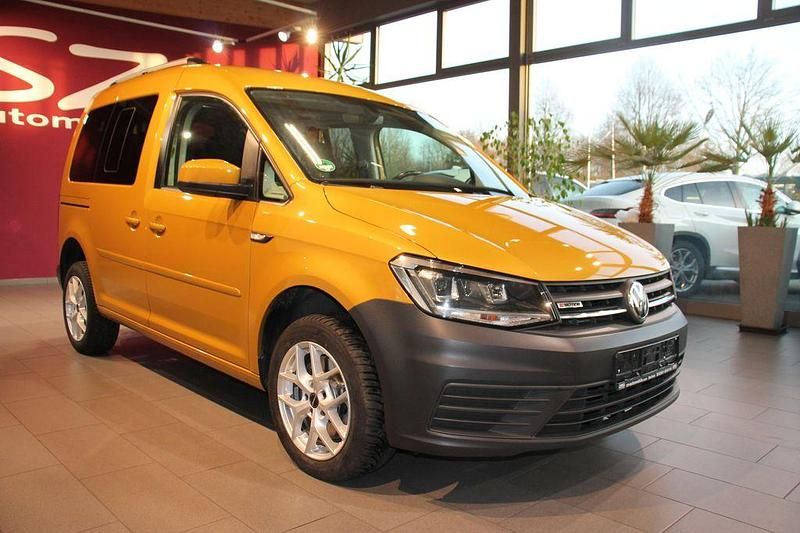 Gebraucht VW Caddy 150 PS (110 kW) 2019 Gelb Van / Kleinbus
