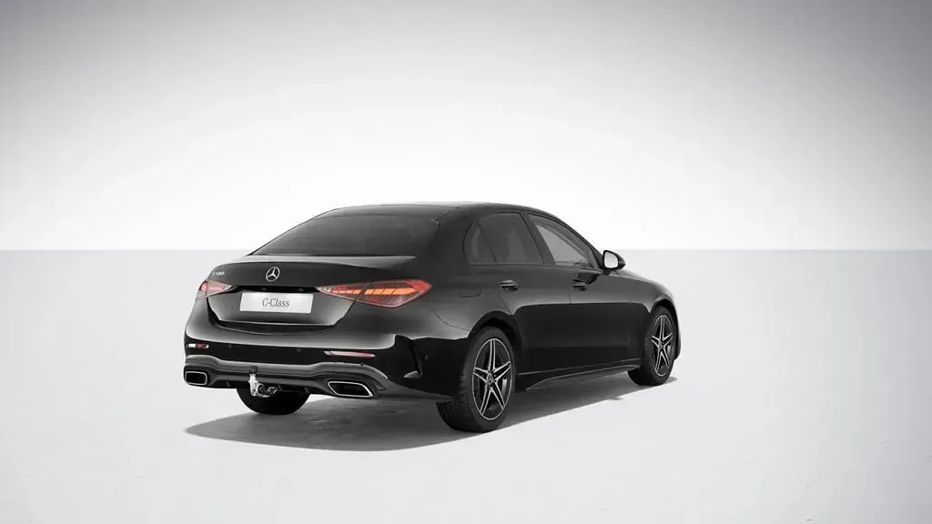 Gebraucht Mercedes C180 AMG line 170 PS (125 kW) 2025 Obsidianschwarz Limousine