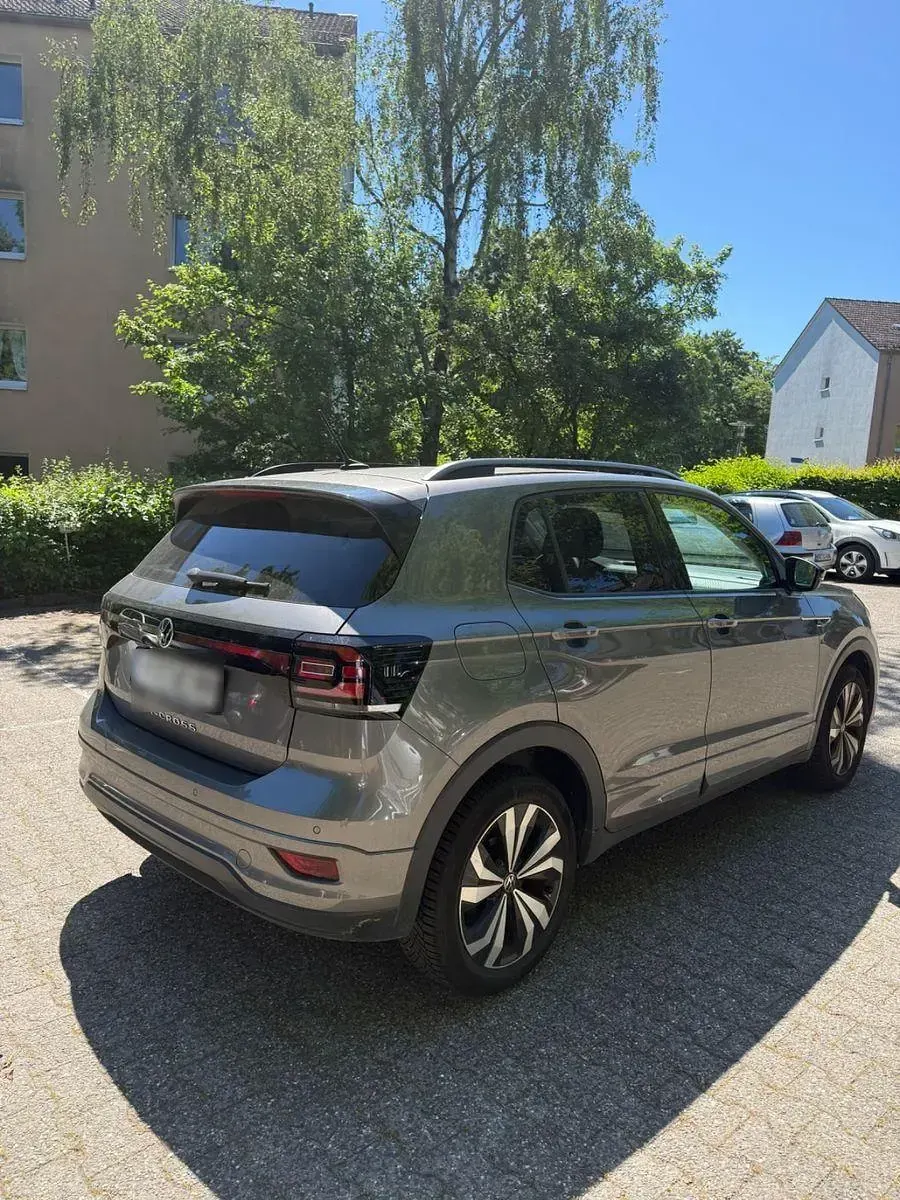 Gebraucht VW T-Cross R-line 110 PS (80 kW) 2021 Grau SUV