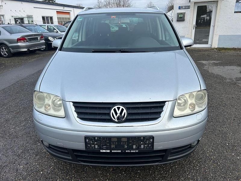 Gebraucht VW Touran Highline 116 PS (85 kW) 2004 Silber Van / Kleinbus