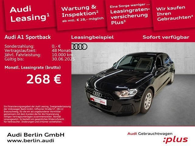 Mythosschwarz metallic Gebraucht 2024 Audi A1 Sportback Advanced Plus Kleinwagen | 23.950 € (Fairer Preis) - Bild 1/2