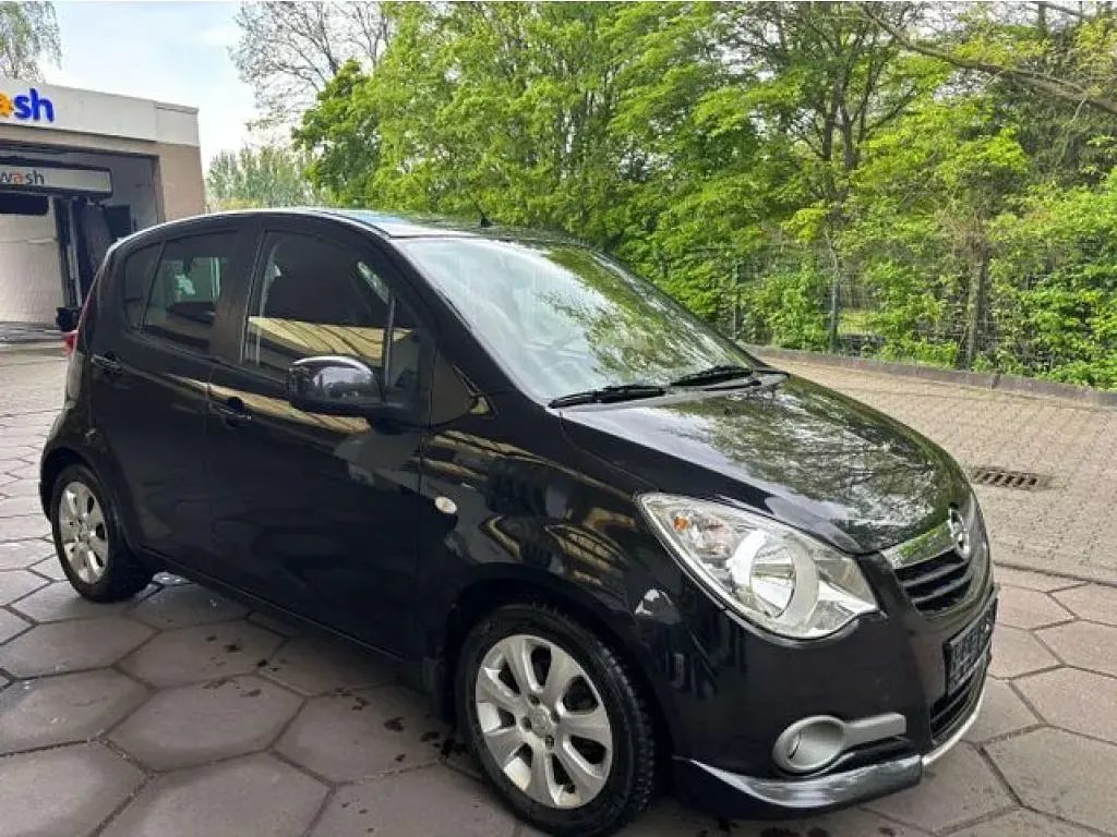 Gebraucht Opel Agila 86 PS (63 kW) 2008 Schwarz (metallic) Kleinwagen