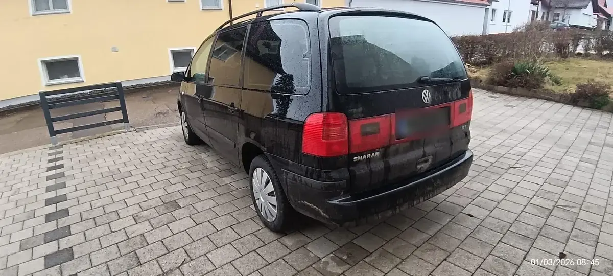 Gebraucht VW Sharan 2002 Schwarz Van / Kleinbus