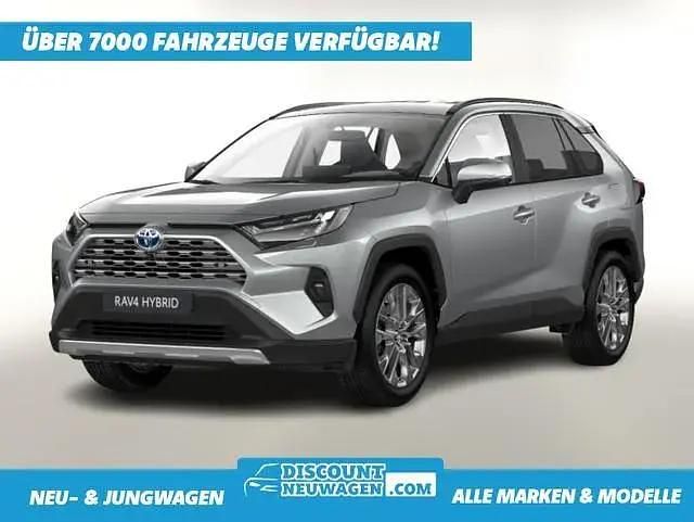 Lichtsilber metallic Neu 2025 Toyota RAV4 Hybrid Lounge SUV | 45.838 € (Etwas zu teuer) - Bild 1/4