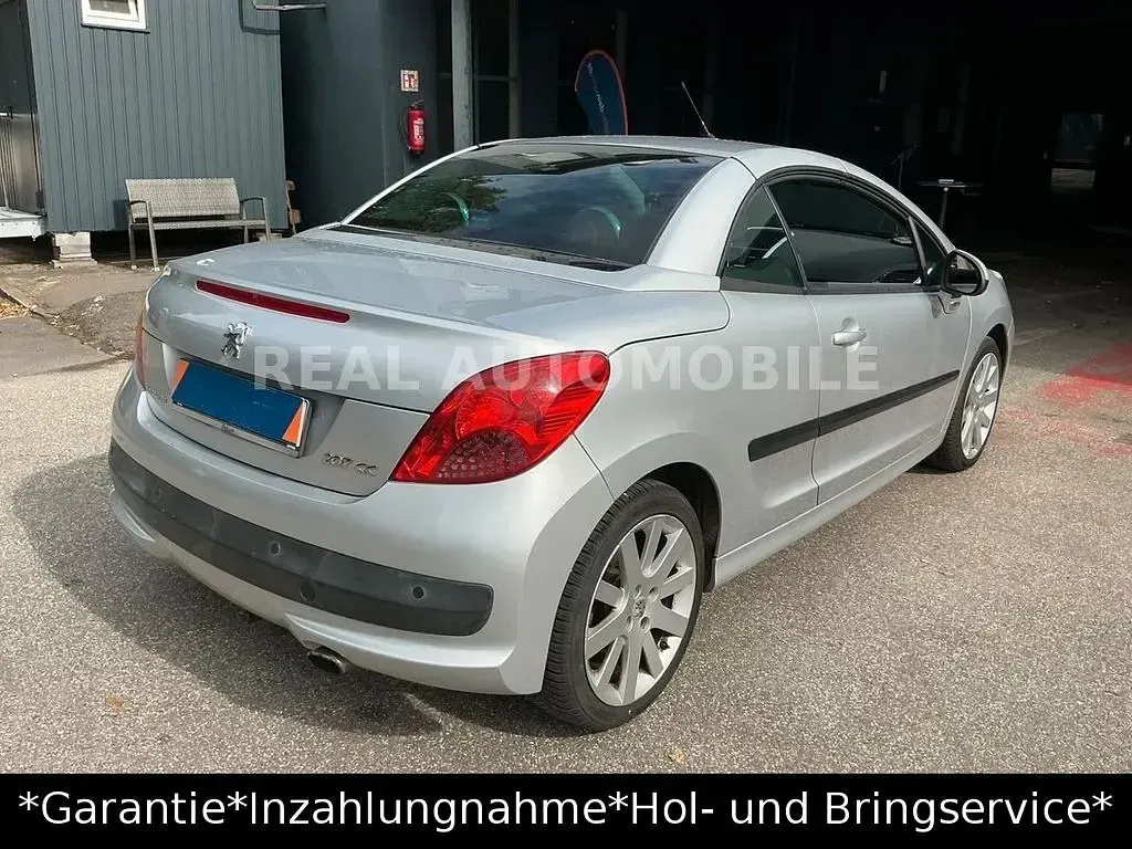 Gebraucht Peugeot 207 CC Platinum 120 PS (88 kW) 2007 Silber Cabrio
