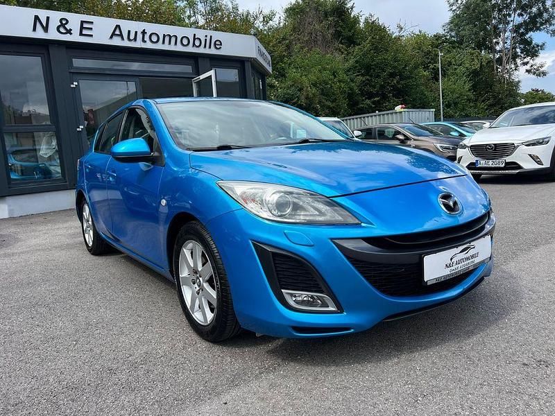 Blau Gebraucht 2010 Mazda 3 Sports-Line Limousine | 4.990 € (Fairer Preis) - Bild 1/4