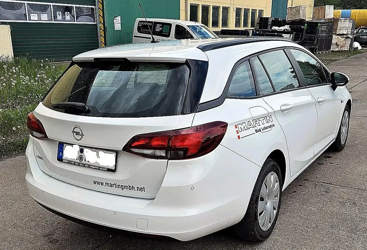 Gebraucht Opel Astra 110 PS (80 kW) 2019 Weiß Kombi