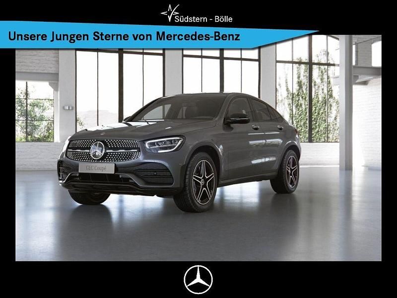 Grau Gebraucht 2022 Mercedes GLC220 AMG Coupé | 48.960 € (Fairer Preis) - Bild 1/4