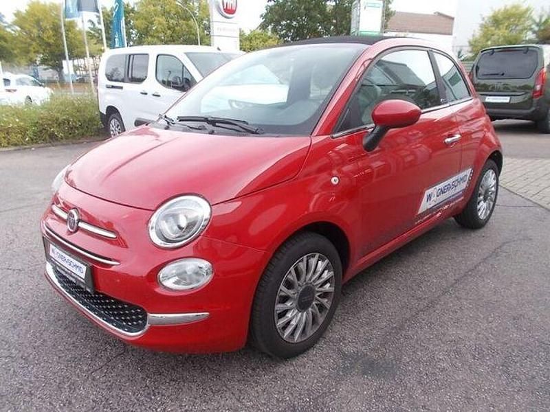 Rot Gebraucht 2022 Fiat 500C Dolcevita Cabrio | 16.980 € (Teuer) - Bild 1/4