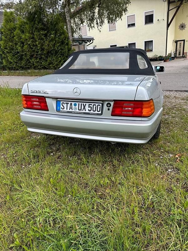 Gebraucht Mercedes SL500 320 PS (235 kW) 1994 Silber Cabrio