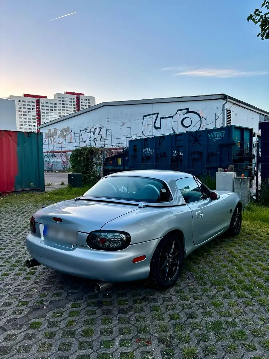 Gebraucht Mazda MX5 110 PS (80 kW) 2003 Silber Cabrio