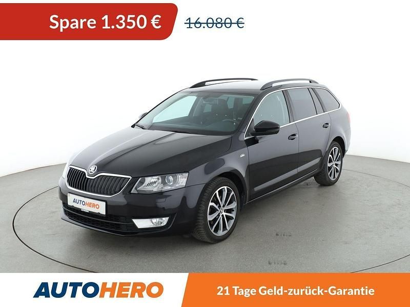 Schwarz Gebraucht 2016 Skoda Octavia Kombi | 14.730 € (Fairer Preis) - Bild 1/3