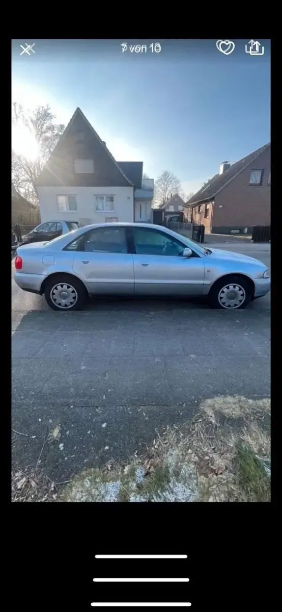 Second-hand Audi A4 102 CP (75 kW) 1997 Argintiu Berlinǎ