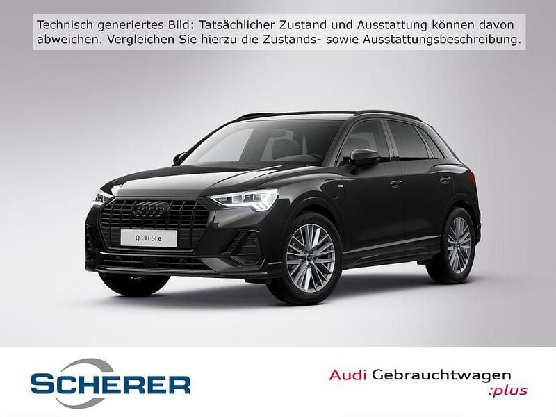 Mythosschwarz metallic Gebraucht 2022 Audi Q3 S-Line SUV | 29.800 € (Guter Preis) - Bild 1/4