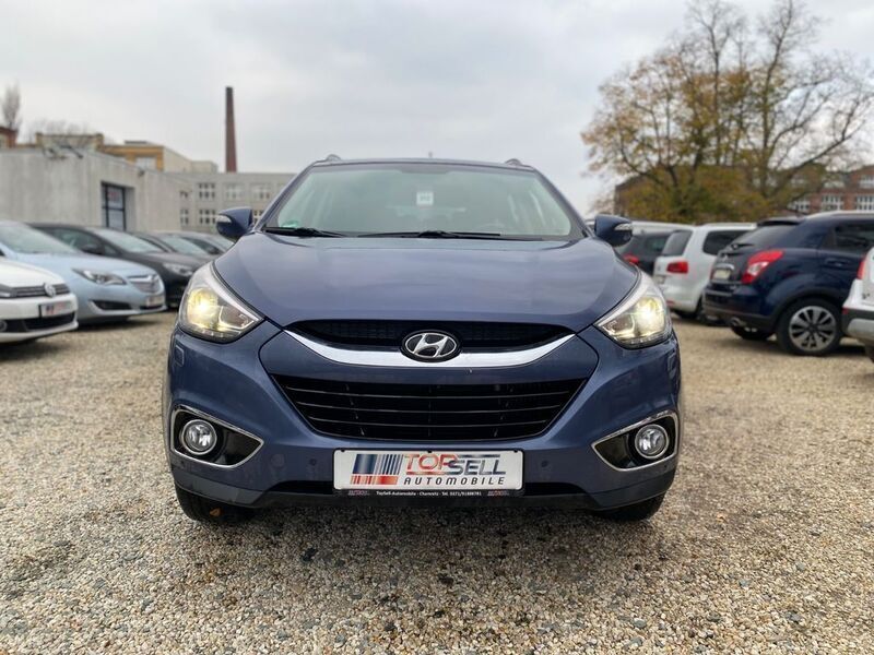 Gebraucht Hyundai ix35 Premium 184 PS (135 kW) 2014 Blau SUV