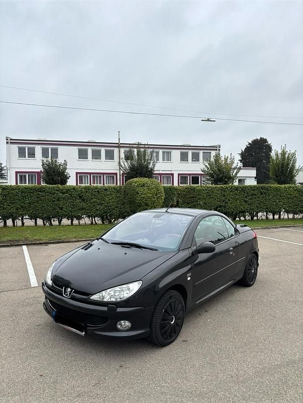 Schwarz Gebraucht 2005 Peugeot 206 CC Cabrio | 1.490 € (Guter Preis) - Bild 1/4