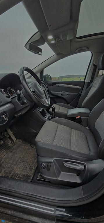 Gebraucht VW Sharan Comfortline 140 PS (102 kW) 2013 Schwarz Van / Kleinbus