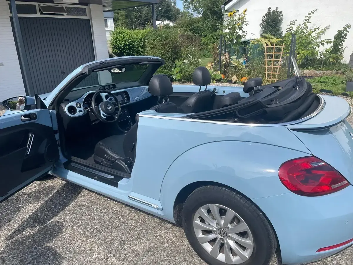 Brugt VW Beetle Design 105 HK (77 kW) 2014 Blå Hatchback