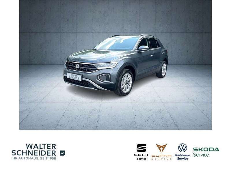 Indiumgrau metallic Gebraucht 2025 VW T-Roc Life SUV | 29.850 € (Guter Preis) - Bild 1/4