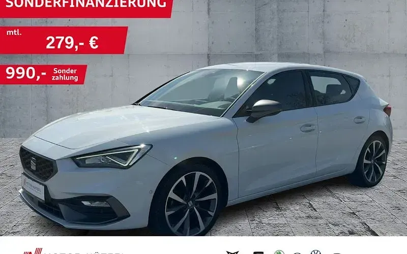 Second-hand Seat Leon FR 150 CP (110 kW) 2020 Alb Berlinǎ