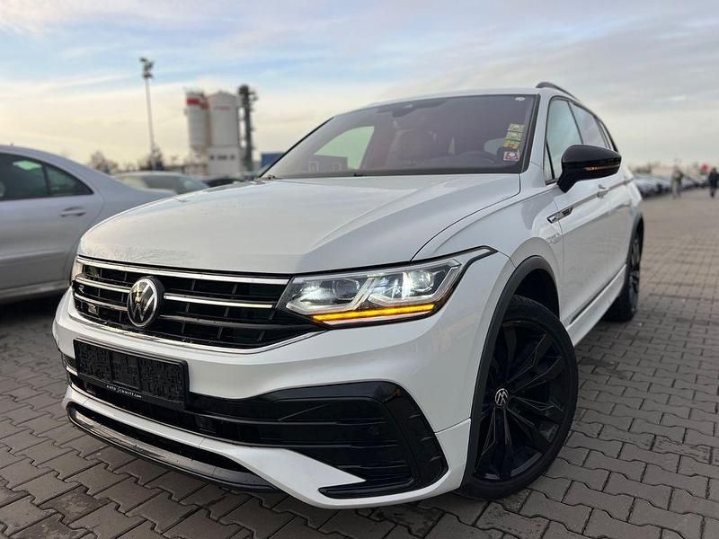 Weiß Gebraucht 2022 VW Tiguan Allspace R-line SUV | 23.999 € (Guter Preis) - Bild 1/4