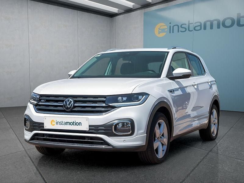 Weiß Gebraucht 2021 VW T-Cross SUV | 18.099 € (Guter Preis) - Bild 1/4