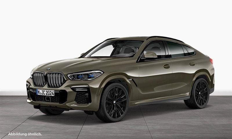 Grün Gebraucht 2022 BMW X6 M Sport SUV | 74.290 € (Teuer) - Bild 1/3