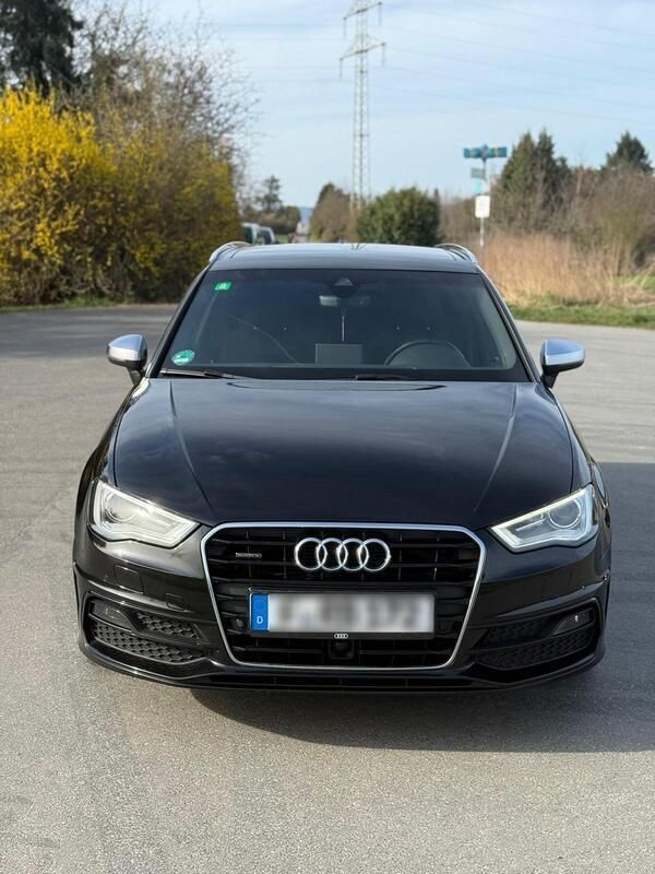 Schwarz Gebraucht 2016 Audi A3 Sportback S-Line Kleinwagen | 18.500 € (Fairer Preis) - Bild 1/4