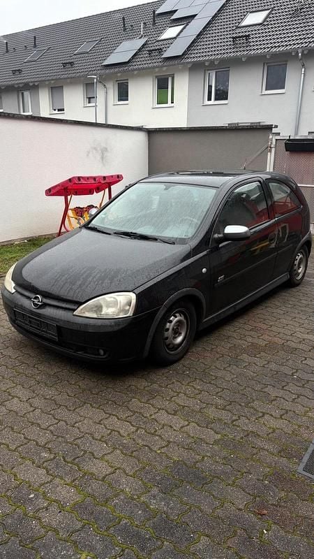 Gebraucht Opel Corsa Edition 76 PS (55 kW) 2002 Schwarz Kleinwagen