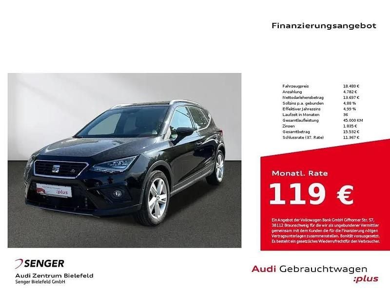 Schwarz Gebraucht 2021 Seat Arona SUV | 18.480 € (Fairer Preis) - Bild 1/1