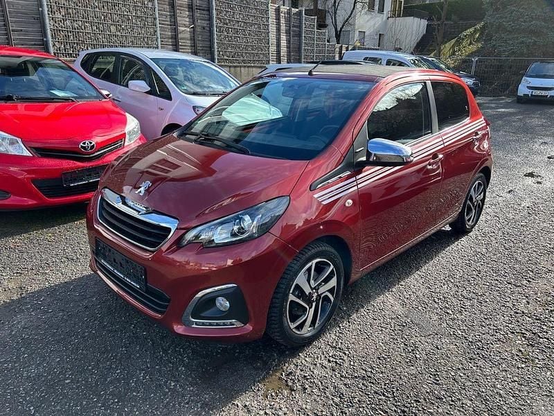 Gebraucht Peugeot 108 Top! Collection 72 PS (52 kW) 2020 Orange Cabrio