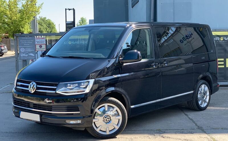 Schwarz Gebraucht 2016 VW T6 Highline Van | 36.900 € (Fairer Preis) - Bild 1/4