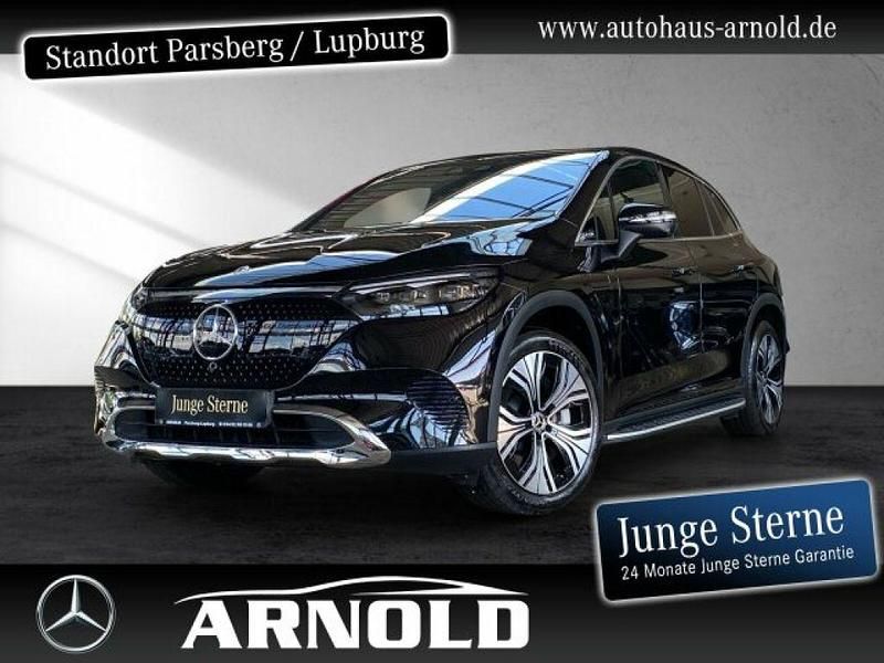 Obsidianschwarz (metallic) Gebraucht 2023 Mercedes EQE350 SUV | 60.890 € (Guter Preis) - Bild 1/4