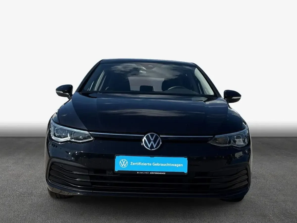 Gebraucht VW Golf VIII United 110 PS (80 kW) 2021 Schwarz Limousine