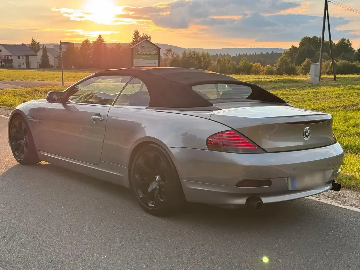 Gebraucht BMW 630 Cabriolet 258 PS (189 kW) 2006 Grau Cabrio