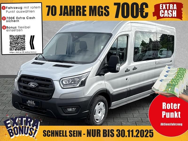 Moondust silver metallic Neu 2025 Ford Transit Trend Kombi | 48.433 € - Bild 1/4