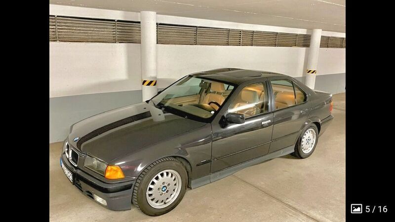 Grau Gebraucht 1993 BMW 320 Limousine | 14.999 € - Bild 1/4