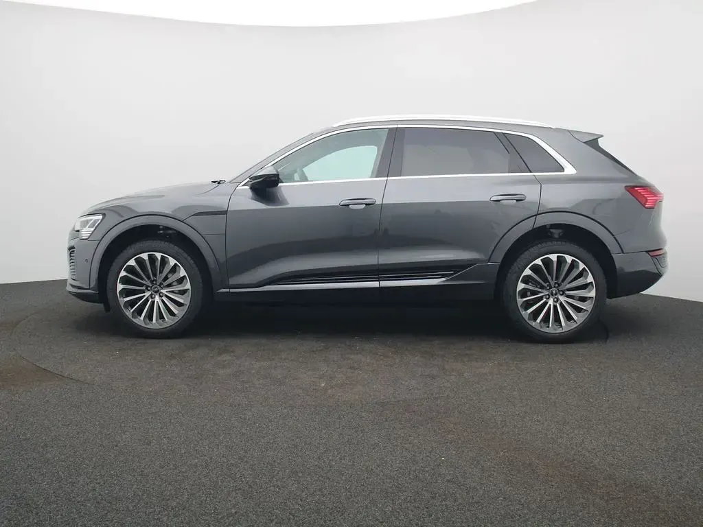 Gebraucht Audi Q8 e-tron S-Line 300 kW (408 PS) 2024 Grau (daytonagrau perleffekt) SUV