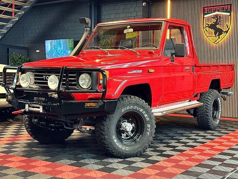 Gebraucht Toyota Land Cruiser 116 PS (85 kW) 1993 Rot SUV