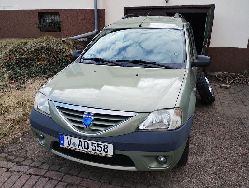 Gebraucht Dacia Logan MCV Lauréate 87 PS (63 kW) 2007 Grün Kombi
