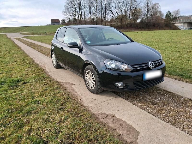 Gebraucht VW Golf VI 122 PS (89 kW) 2009 Schwarz Kleinwagen