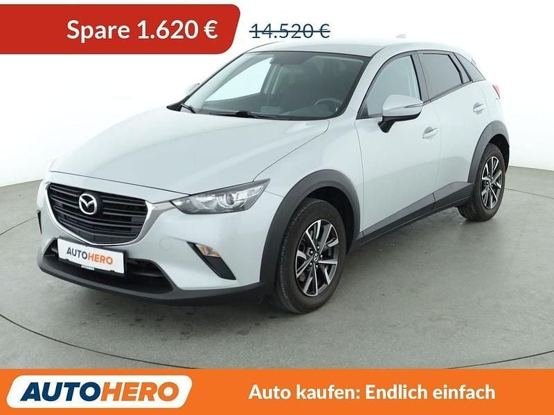 Weiß Gebraucht 2019 Mazda CX-3 Prime-Line SUV | 12.900 € (Superpreis) - Bild 1/3